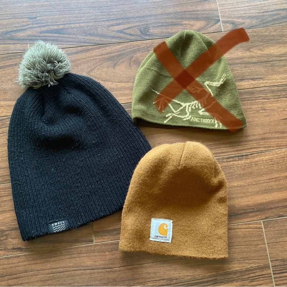 COPY - 2 hats unisex carhartt/swell